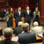 Students in the 2016 NIBS Case Competition finals
