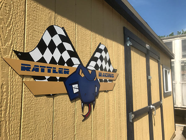 Image of Rattler Racing shed.