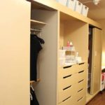 Twin dressers and closets in Dougherty Hal