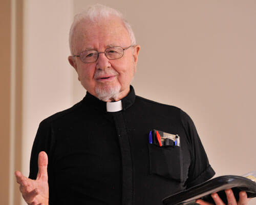 StMU Faculty Father George Montague