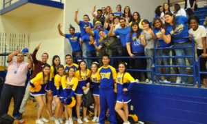 Rowdy Rattlers athletics cheering