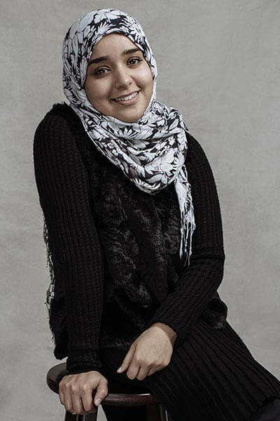 Malak Abouhenidi, the creator of the app