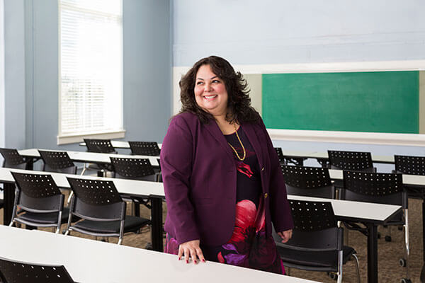 Julissa Carielo (B.B.A. '95), founder of the Maestro Entrepreneur Center.