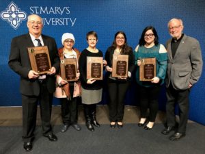 2018 Marianist Heritage Award recipients