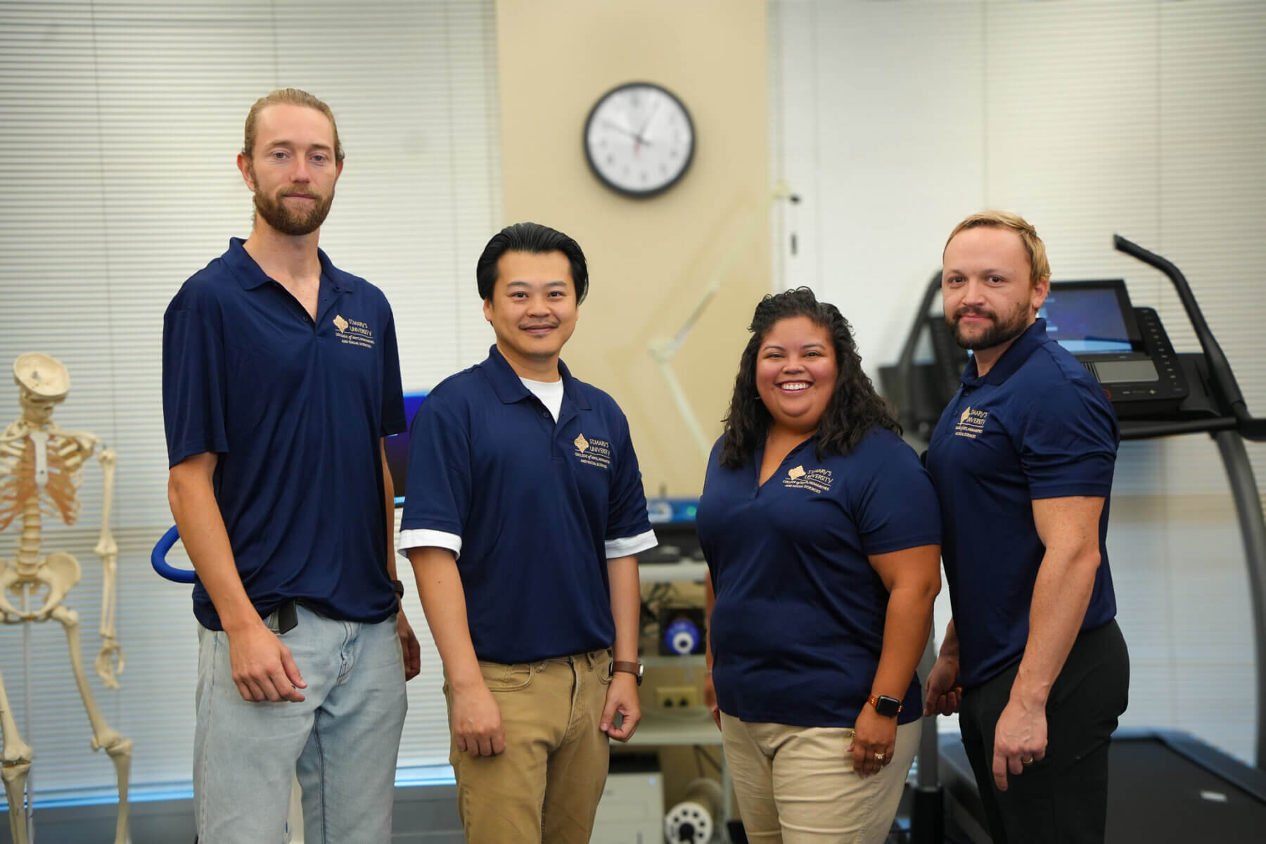 Department of Exercise and Sports Science photo in the Human Performance Lab.