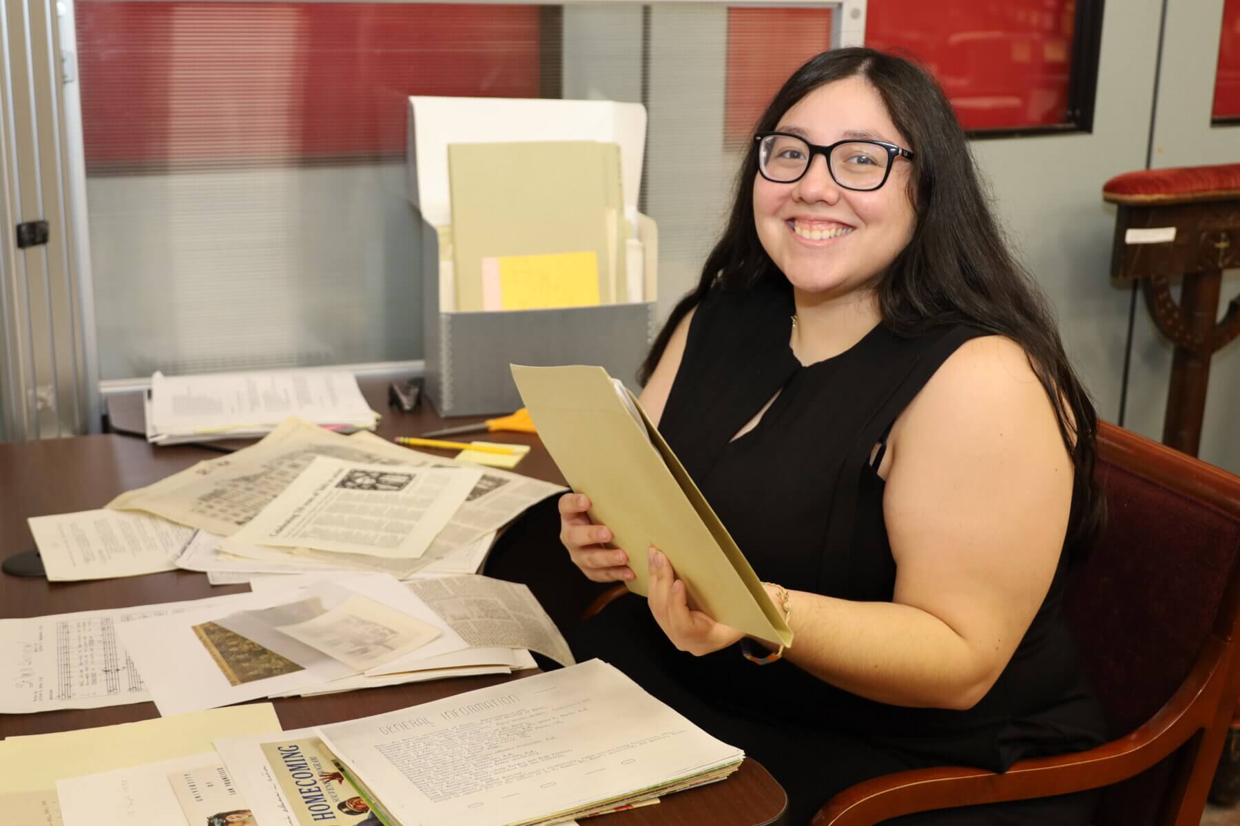 Valeria Ramirez-Villejas, a B.A. in History graduate at St. Mary's, is currently earning her M.A. in Public History through the University's Combined Degree Program. 