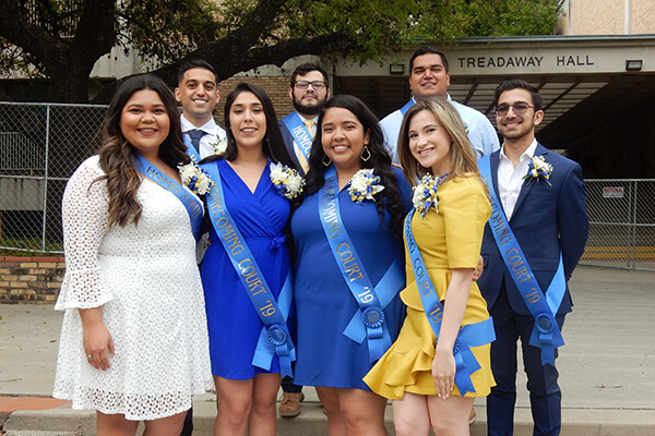 St. Mary's University Homecoming Court 2019