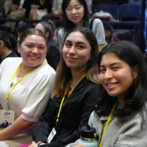 Students attend insightful lectures during Business Week.