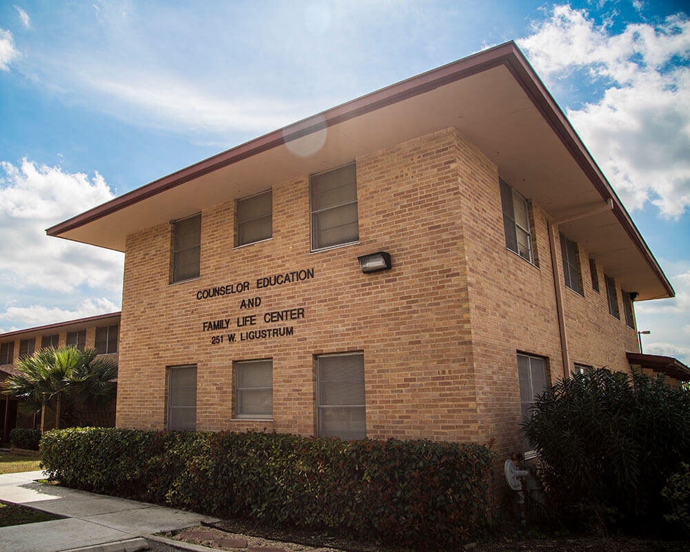 exterior shot of the Family Life Center