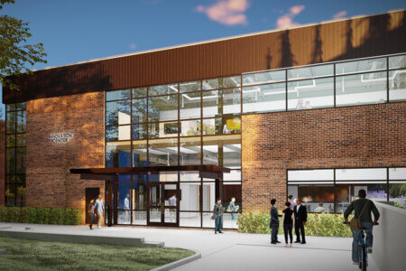 Innovation Center rendering exterior front