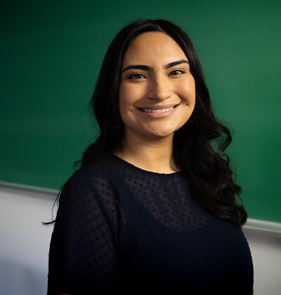Sierra Salas poses for a photo about the Mexican American Studies program
