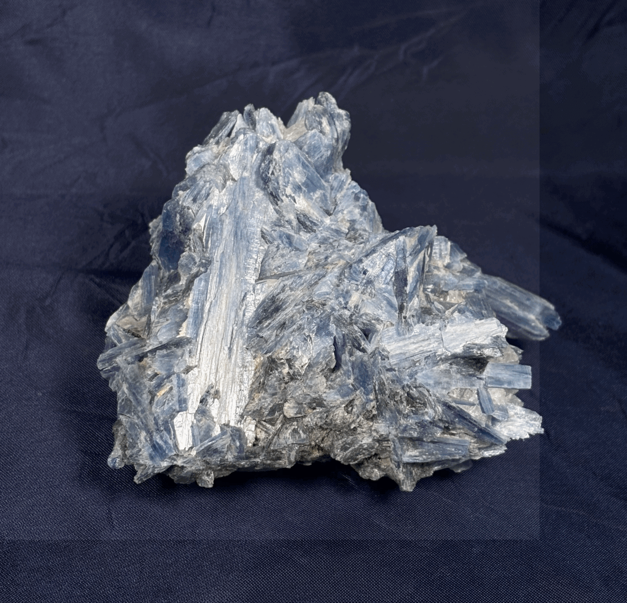 Kyanite blue crystal form from Minas Gerias, Brazil 
