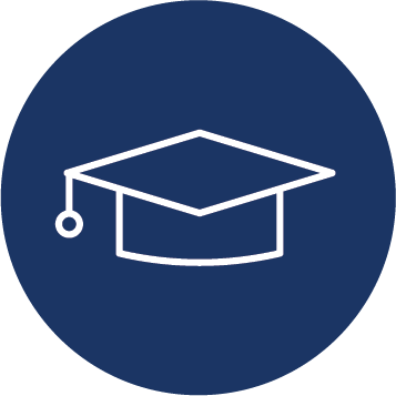 Graduation cap icon