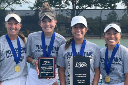 For the second-straight season, the St. Mary's University Women's Tennis team has won the Lone Star Conference Tournament in Arlington, doing so in 2023 with a 4-2 victory over second-seeded Angelo State.