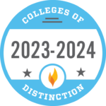 Colleges of Distinction badge for 2023-2024
