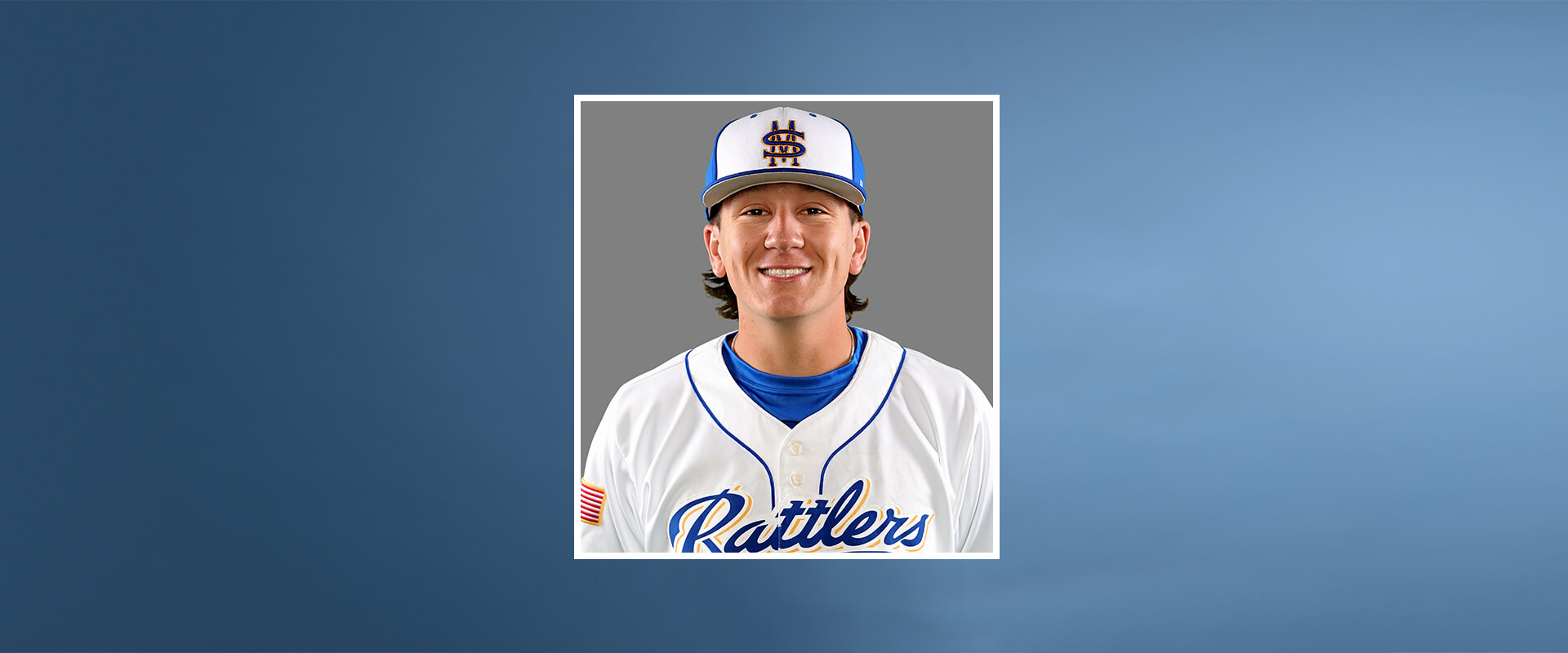Cayden Garcia, member of the Rattler Baseball team
