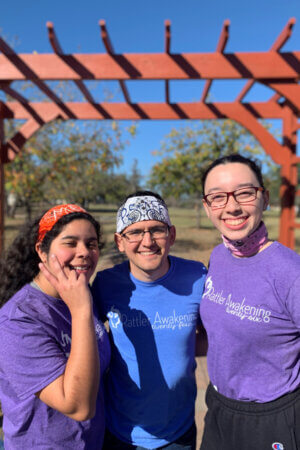 Enrique Salinas became a nurse at CHRISTUS Children's. While a Biology student he attended Rattler Awakening with other St. Mary's students.