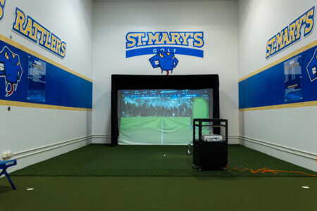 St. Mary's University unveils the Golf Performance Center in September 2023.
