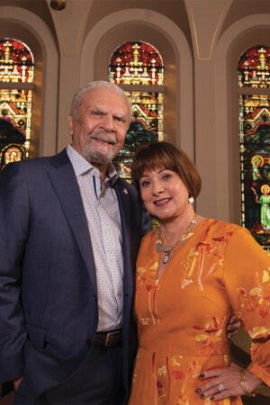 St. Mary’s University Trustee Emeritus Charles T. Barrett Jr.
(B.B.A. ’62) and his wife, Melissa Barrett, have supported the
University through gifts.