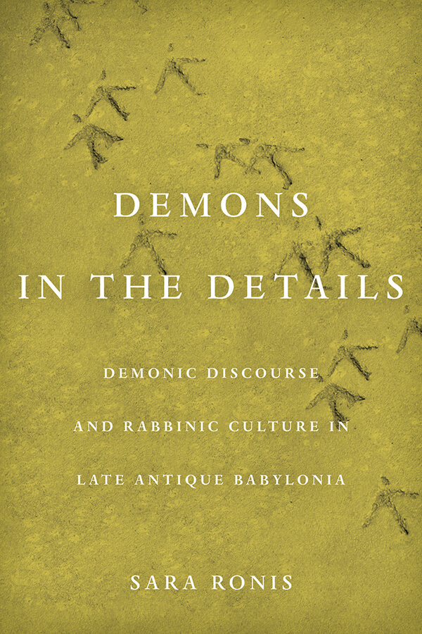 Cover image for "Demons in the Details: Demonic Discourse and Rabbinic Culture in Late Antique Babylonia" by Sara Ronis