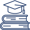 Academic Programs blue icon