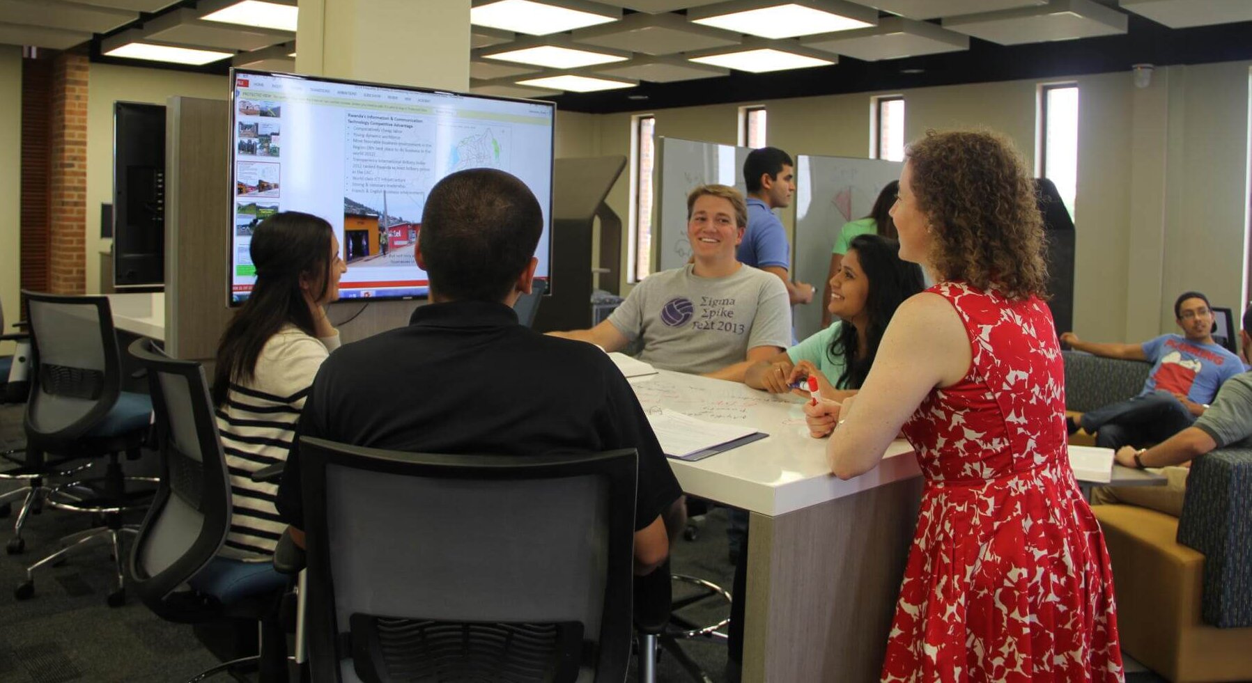 Graduate center for excellence students