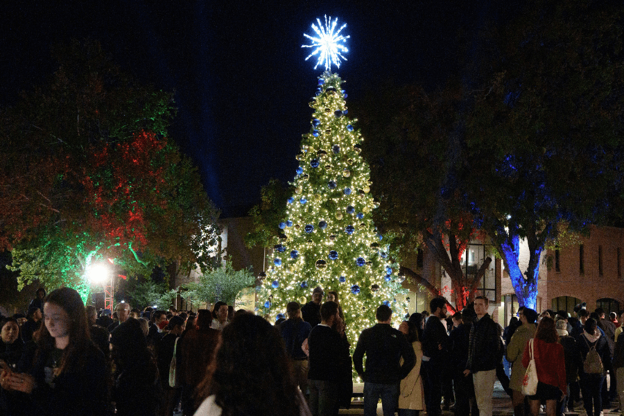 Christmas Tree Lighting Ceremony offers winter wonderland