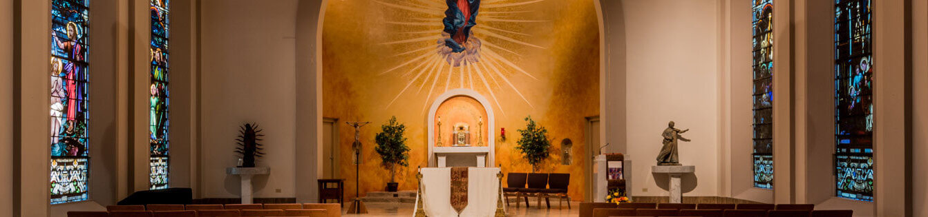 Assumption chapel alter