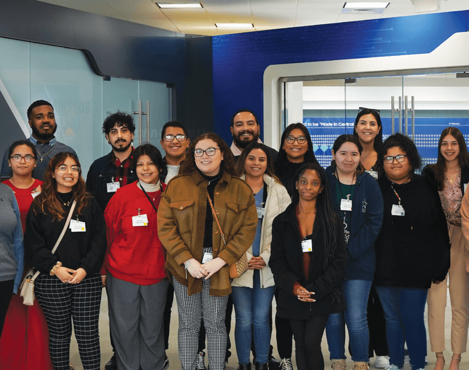 Students in the TRIO program
