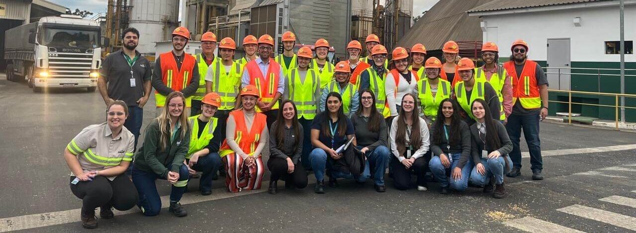 Students visited the Cargill operation plant in Rio de Janeiro, Brazil. Which is one of the largest agriculture companies in the world.