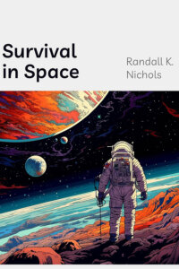 An astronaut walks on another planet in the cover image