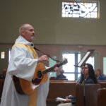 Father John Thompson leads Marianist Heritage Mass in January 2026.