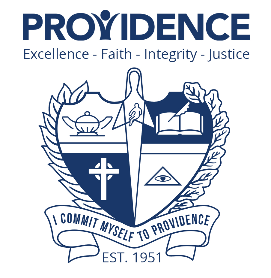 Providence High School logo Providence
Excellence - Faith - Integrity - Justice