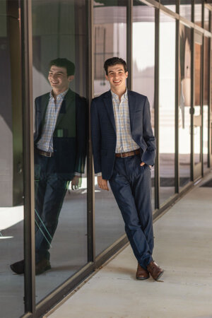 Roland “RJ” Rojas finds joy in his actuarial science courses
