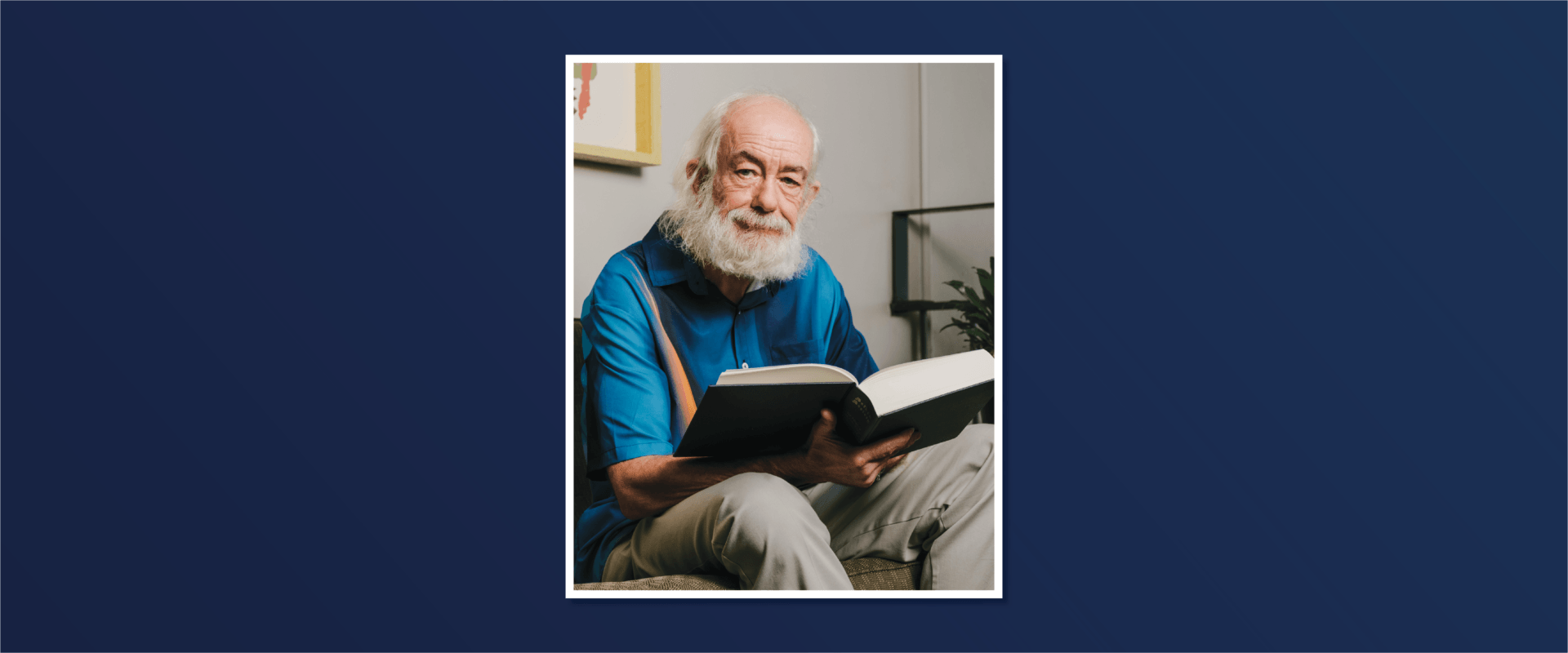 Professor John W. Teeter Jr., J.D., is photographed in the Raba Building on campus.
