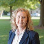 A portrait of Gwendolen Pechan outdoors