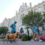 StMU 5K for the neighborhood participants run by historic St. Louis Hall.